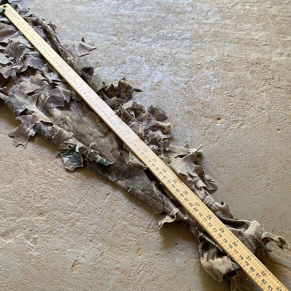 Realtree Underbrush Camo Suit Mens Size Small Hunting Hooded Jacket With Mask - Picture 10 of 12